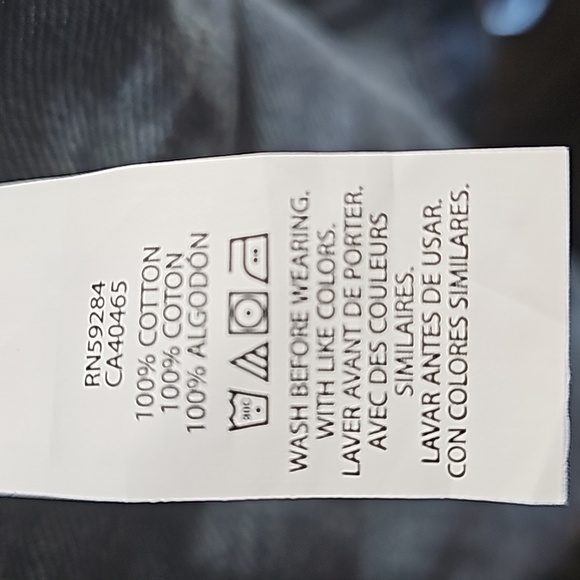 Sugar & Jade Girl Size 14 Plus Blue Denim Frayed Hem Distressed 5 Pockets Short - Picture 7 of 13